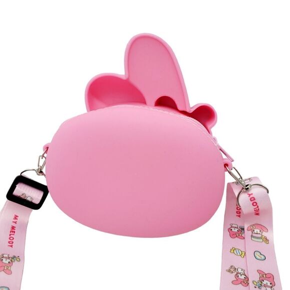 Brand New My Melody Silicone Rubber Crossbody Bag - Picture 3 of 7